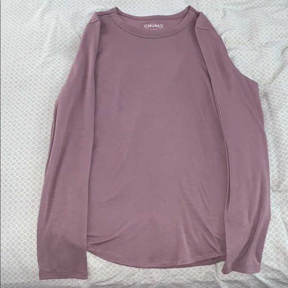 mudd light pink long sleeve shirt - Picture 1 of 2